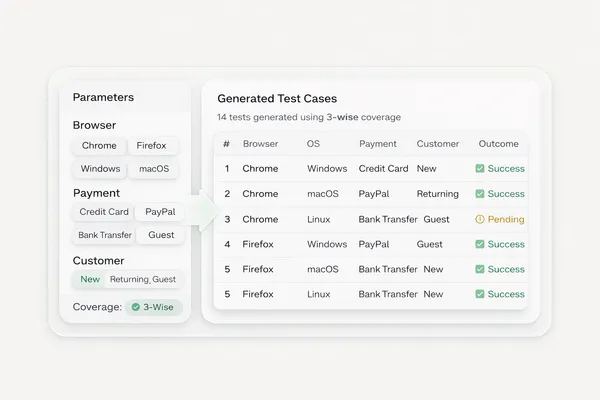 N-wise Test Generator